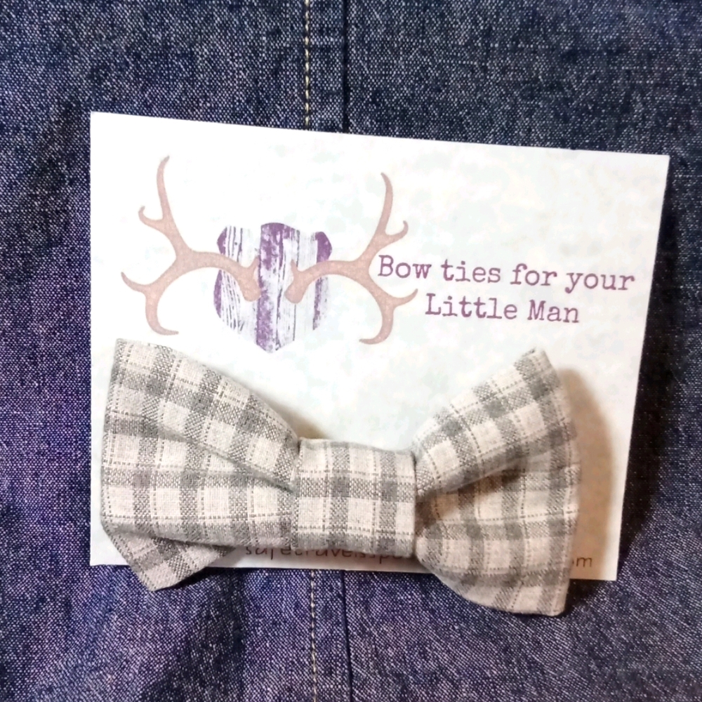Clip On Bow Tie for your little man